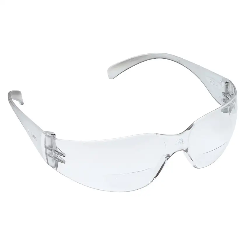 3M Virtua Clear Safety Readers With 1.5 Diopter, Clear And Anti-Fog/Anti-Scratch Lens