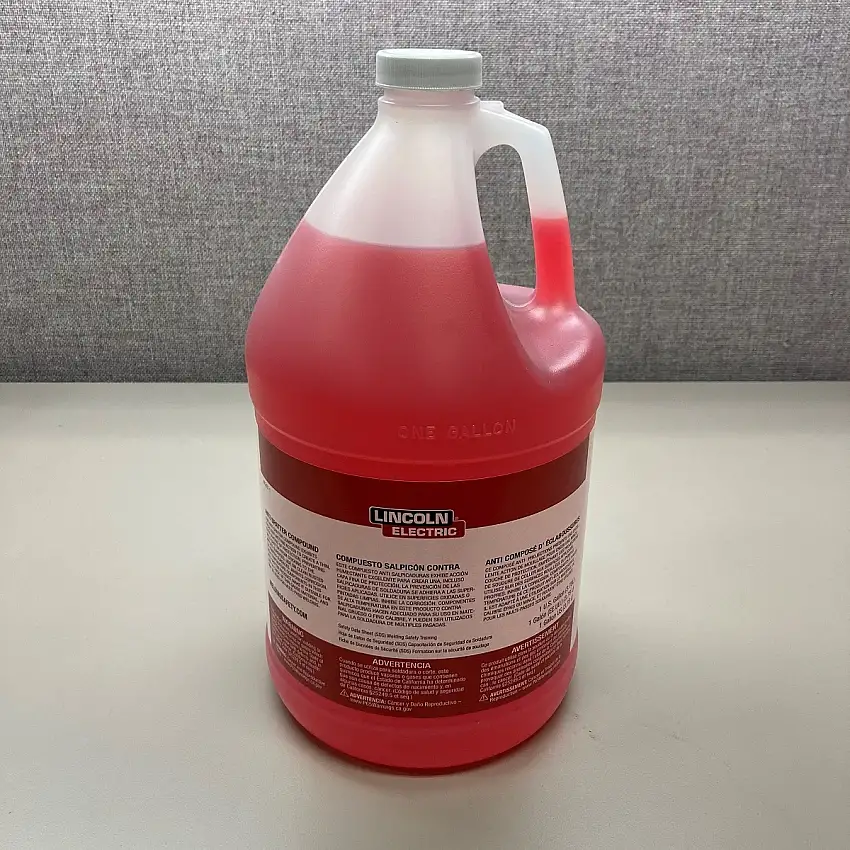 / Lincoln Electric® 1 Gallon Jug Red Anti-Spatter