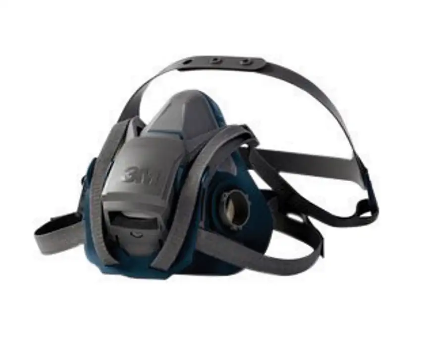 3M Small 6500 Series Half Face Rugged Comfort Reusable Air Purifying Respirator With 4 Point Harness