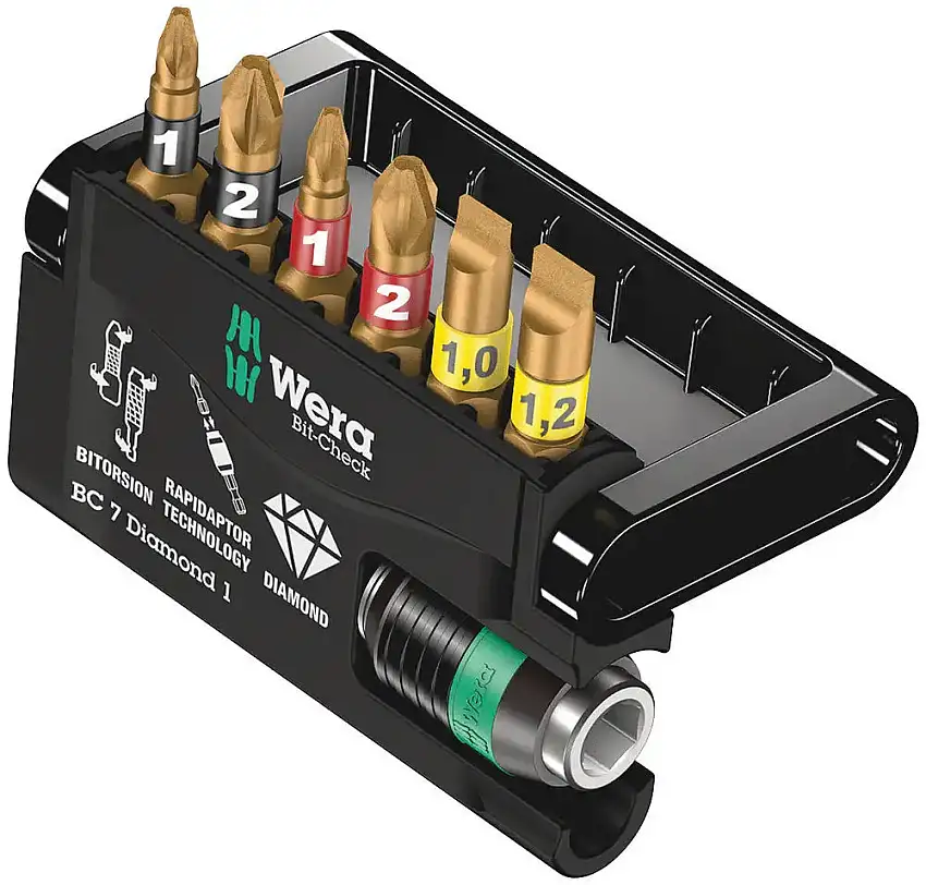 Wera Bit-Check 7 Diamond 1 05057416001