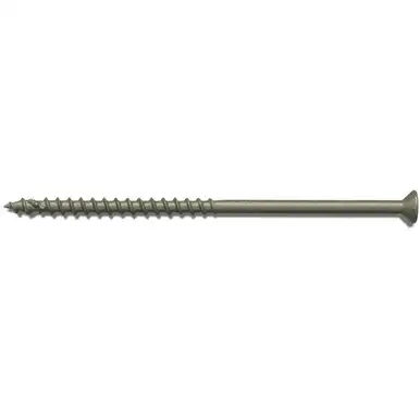 Fastap Plus DAC450W #10 x 4-1/2" Exterior Self Drilling Wood Screws with DuracoatXT - Phillips Drive Head 250 per Package