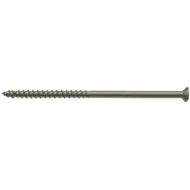 Fastap Plus DAC500W #10 x 5" Exterior Self Drilling Wood Screws with DuracoatXT - Phillips Drive Head 250 per Package