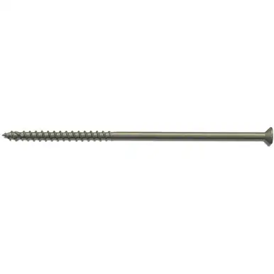 Fastap Plus DAC600W #10 x 6" Exterior Self Drilling Wood Screws with DuracoatXT - Phillips Drive Head 250 per Package
